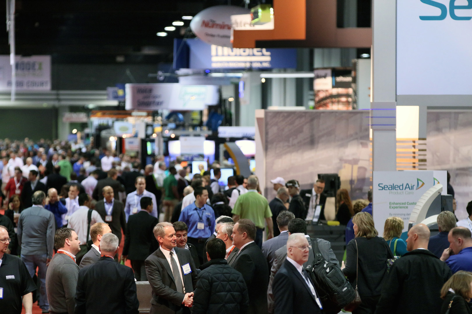 A journalist might visit 50+ exhibits over the course of a trade show.